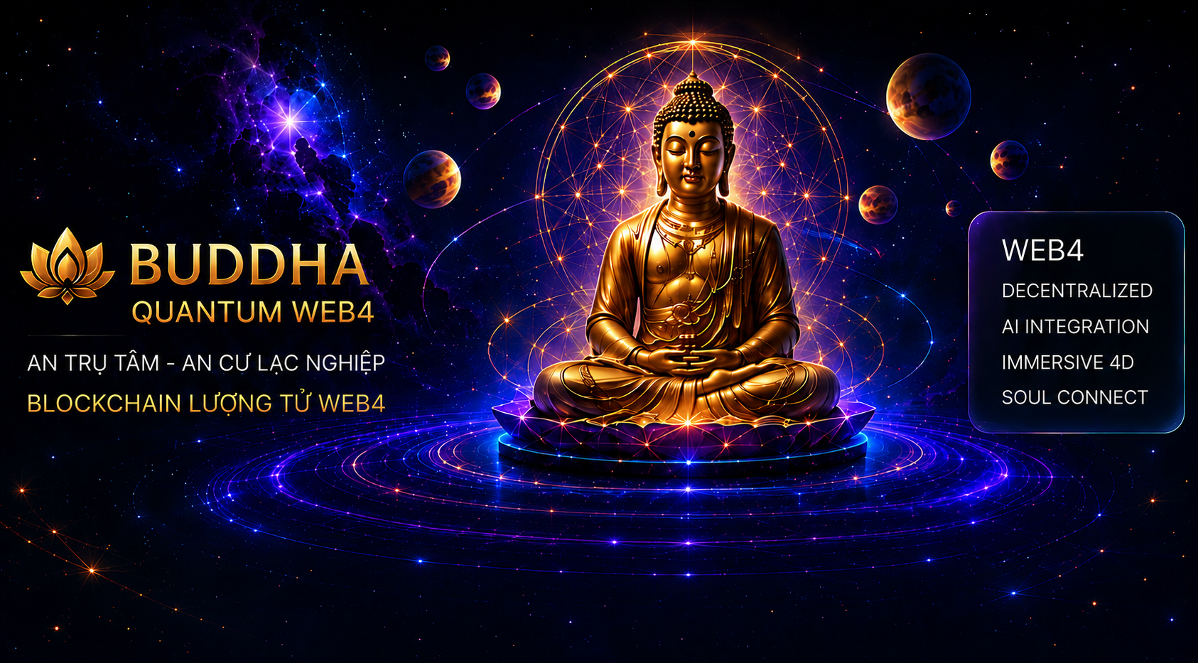BUDDHA - Blockchain Lượng Tử Web4