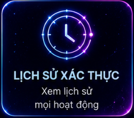 Lịch sử xác thực - Xem lịch sử mọi hoạt động